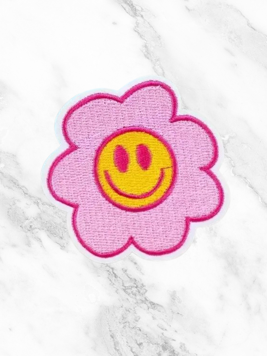 Smiley Daisy Custom Hat Patch-Temu-Trendsetter Online Boutique