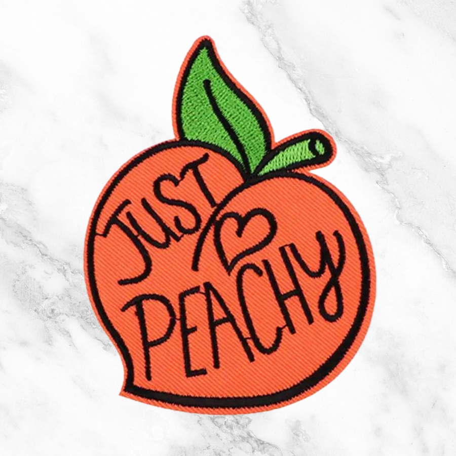 Just Peachy Custom Hat Patch-Temu-Trendsetter Online Boutique