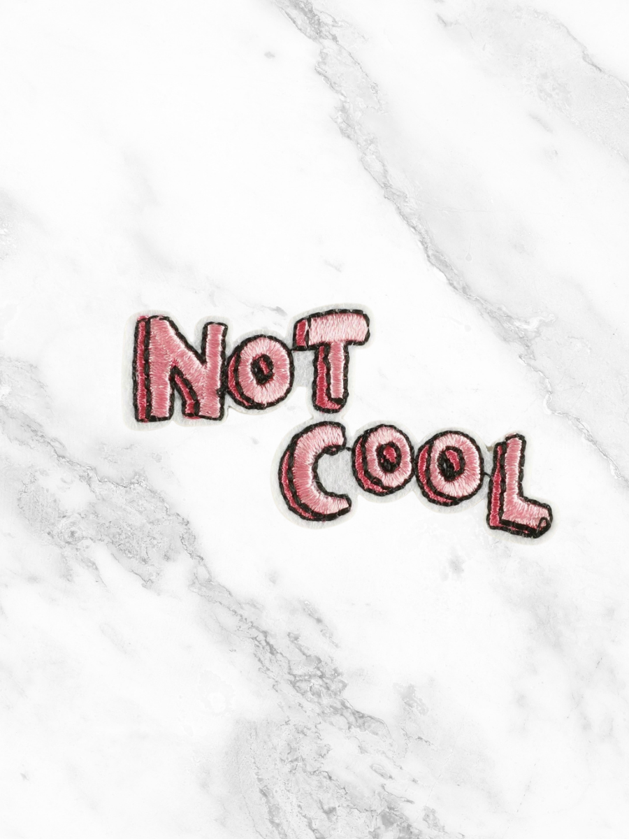 Not Cool Custom Hat Patch-SHEIN-Trendsetter Online Boutique