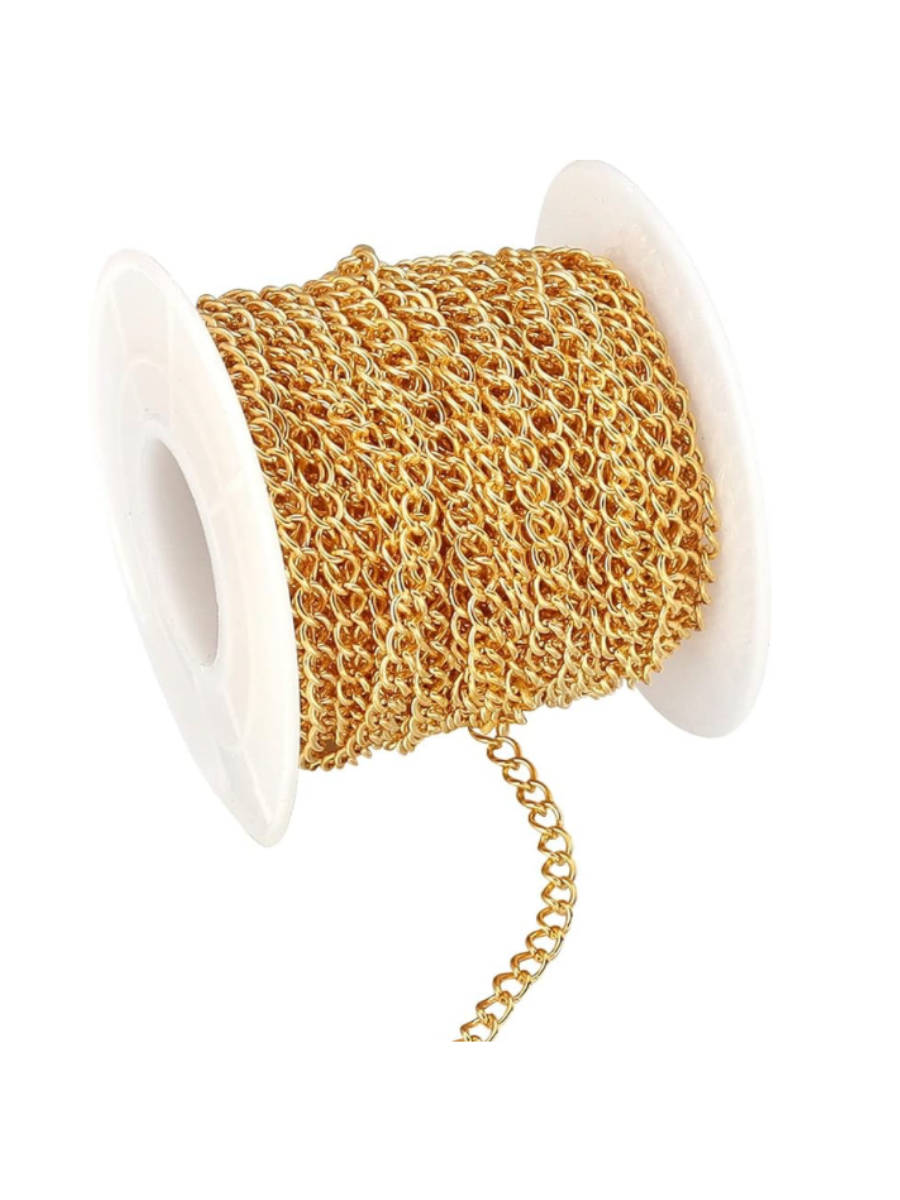 Trucker Hat Chain- Gold Twist-Temu-Trendsetter Online Boutique