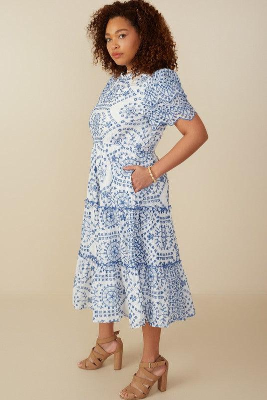 PREORDER: The Laurabelle Midi Dress-Hayden Los Angeles-Trendsetter Online Boutique
