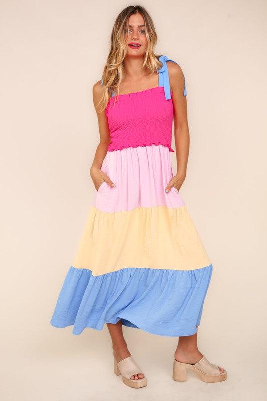 PREORDER: Color Me Happy Maxi Dress-Haptics-Trendsetter Online Boutique