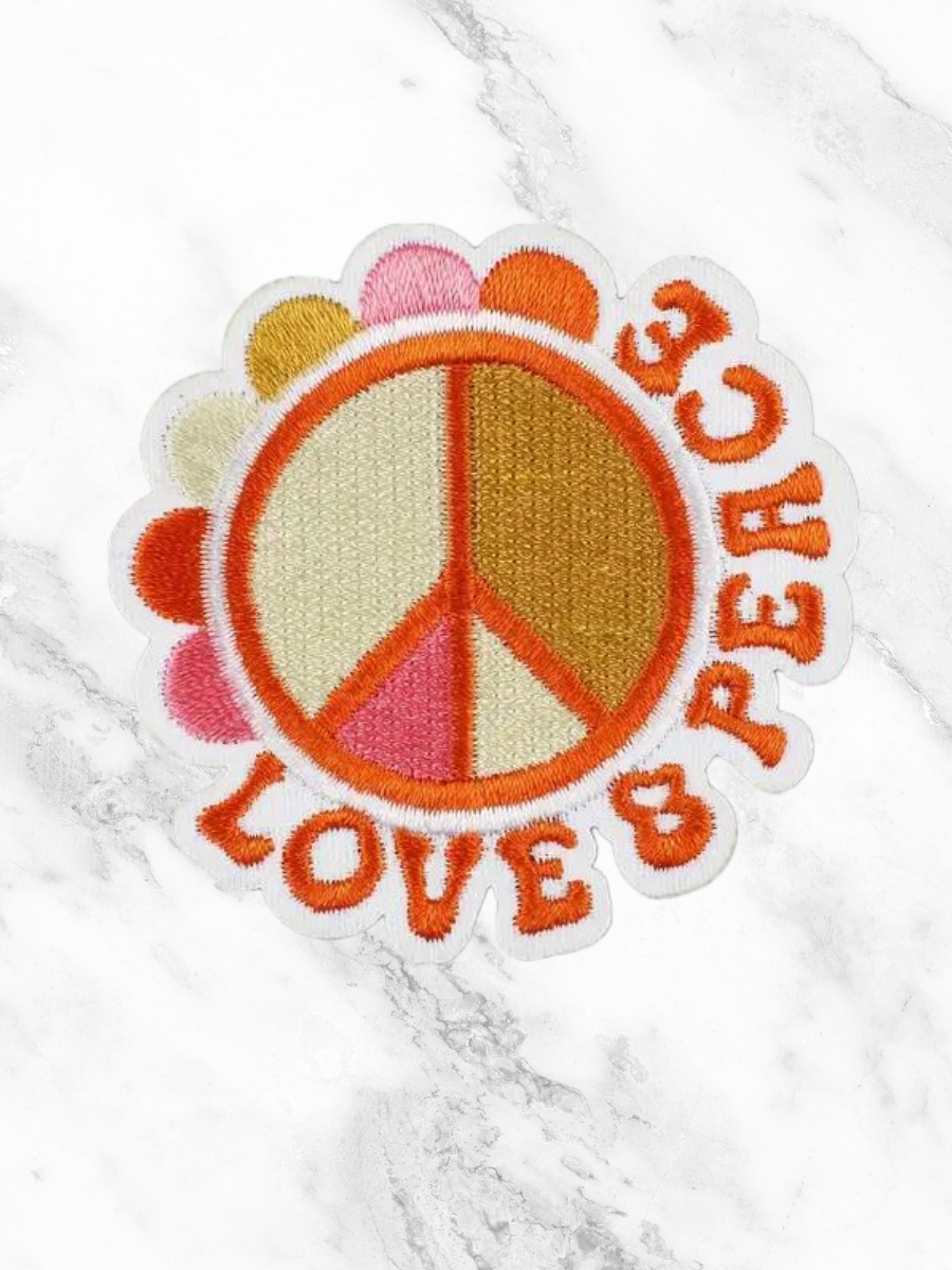 Love & Peace Custom Hat Patch-Temu-Trendsetter Online Boutique