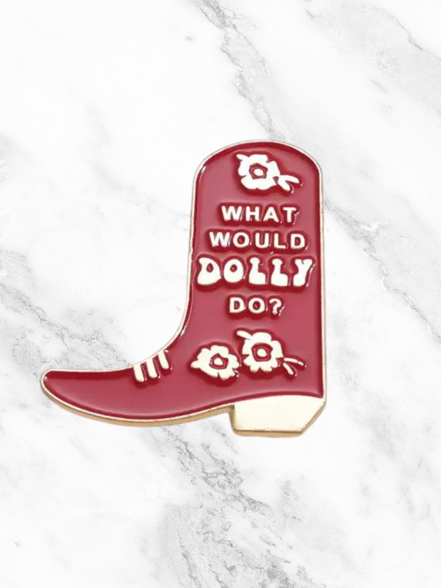 What Would Dolly Do Custom Hat Pin-Temu-Trendsetter Online Boutique