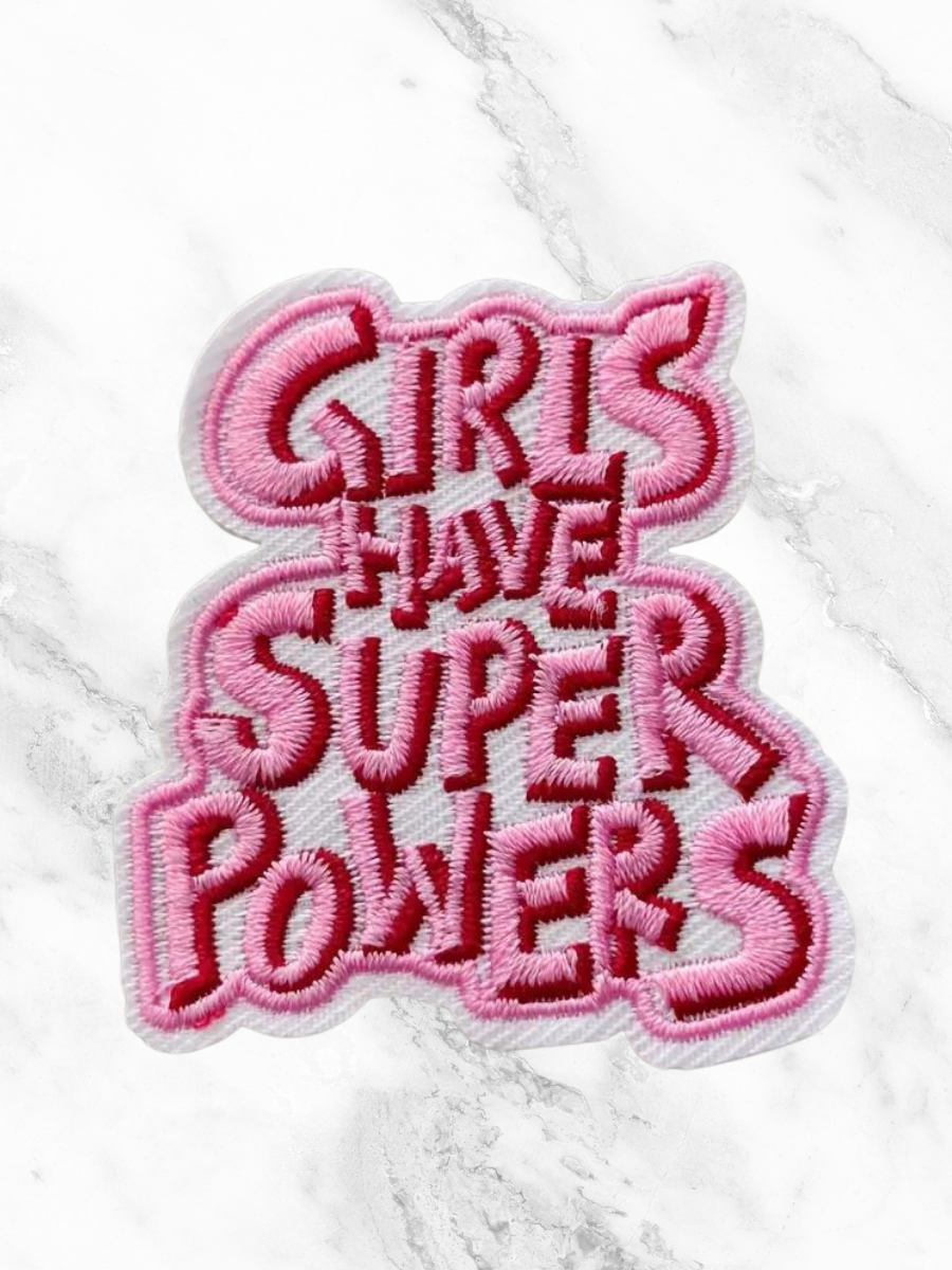 Girls Have Super Powers Custom Hat Patch-Temu-Trendsetter Online Boutique