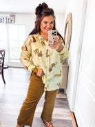 Balcony High Blouse- Ivory-Entro-Trendsetter Online Boutique