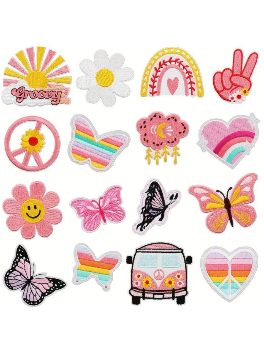 Girly Groovy Cartoon Custom Hat Patches-Temu-Trendsetter Online Boutique