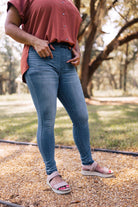 Judy Blue In The Dark High-Rise Pull On Skinny Denim-Judy Blue-Trendsetter Online Boutique