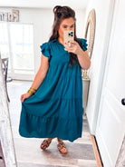 Fall Feeling Midi Dress-Umgee-Trendsetter Online Boutique