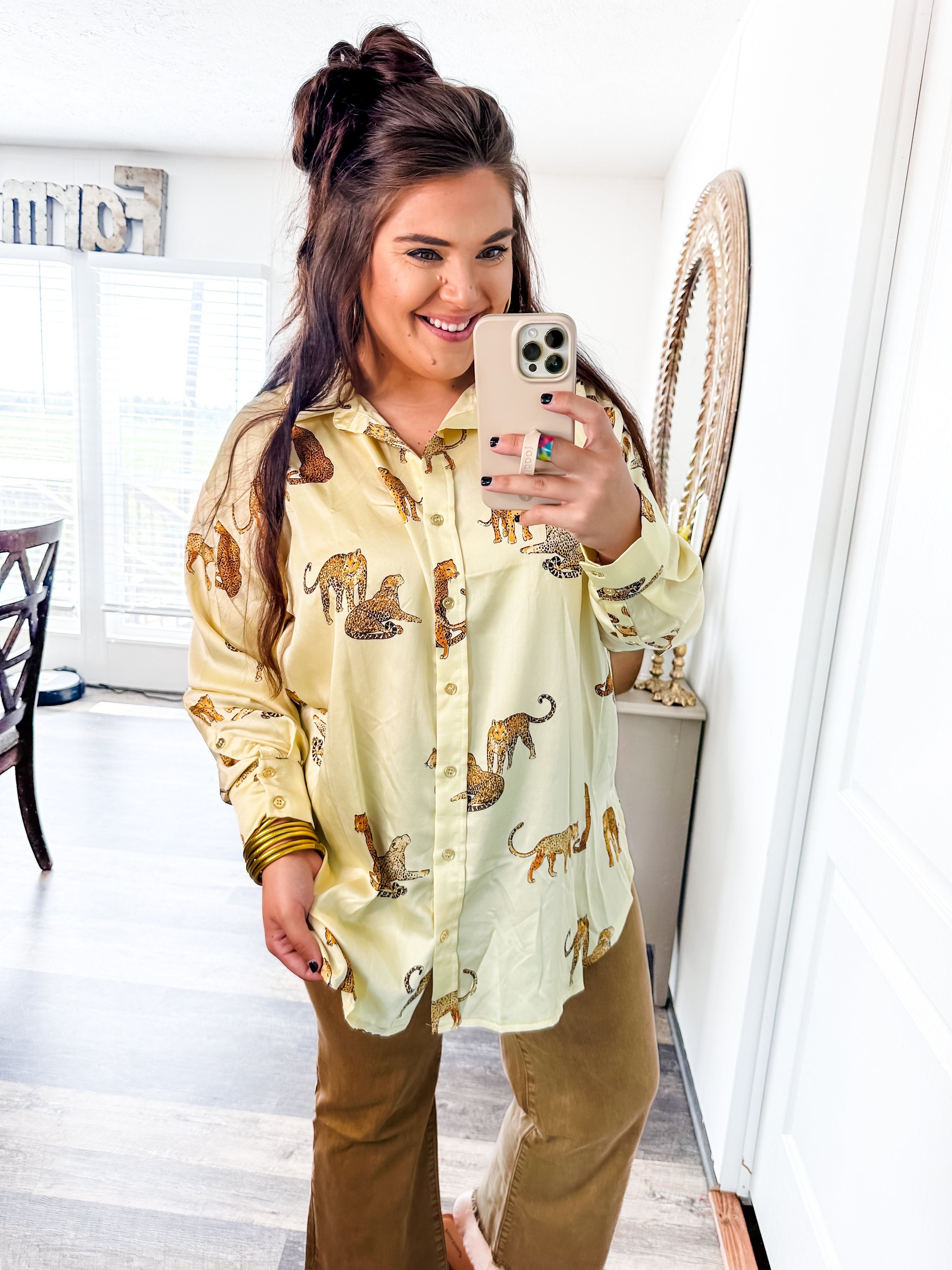Balcony High Blouse- Ivory-Entro-Trendsetter Online Boutique