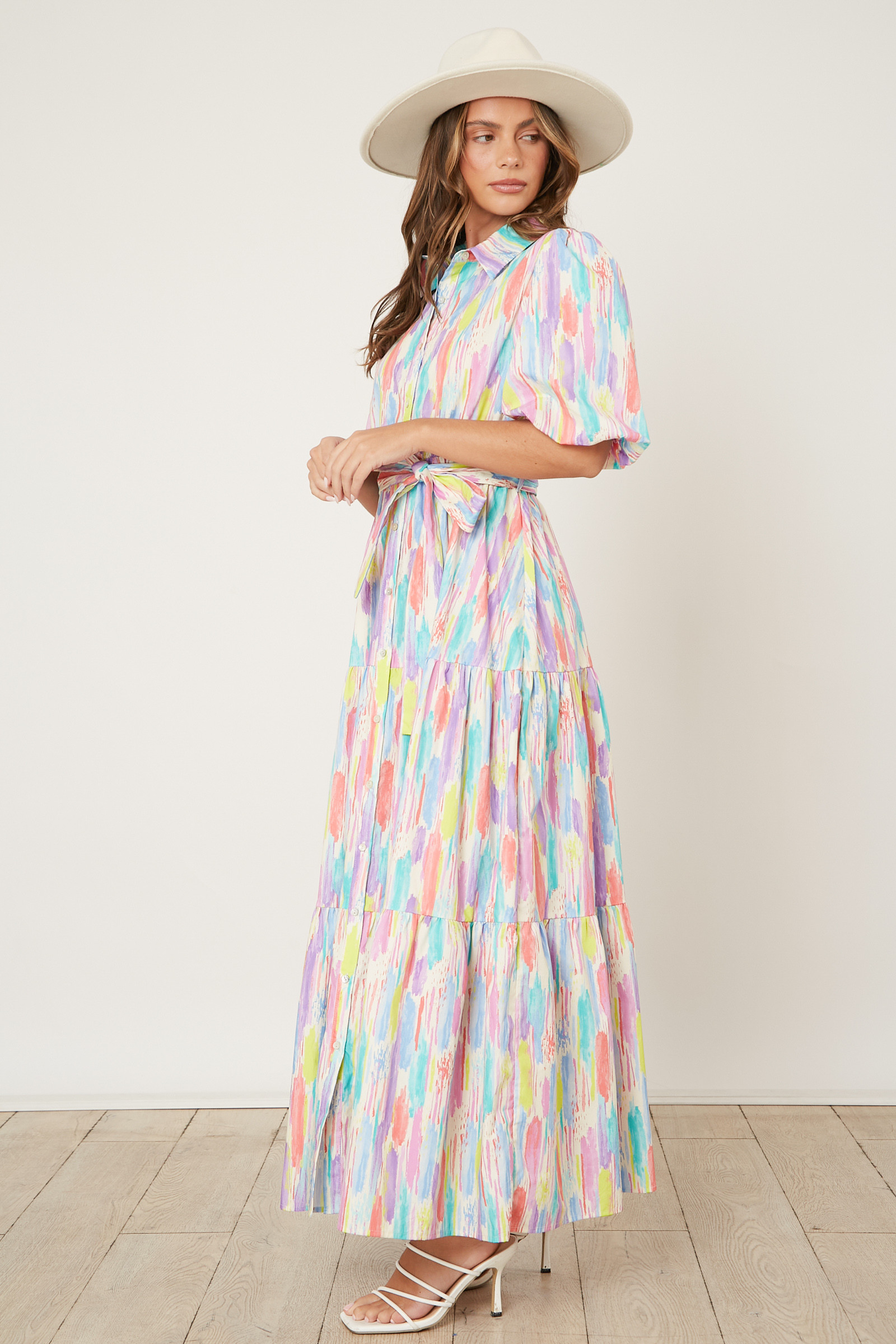 Pastel Perfection Maxi Dress-Peach Love Cali-Trendsetter Online Boutique