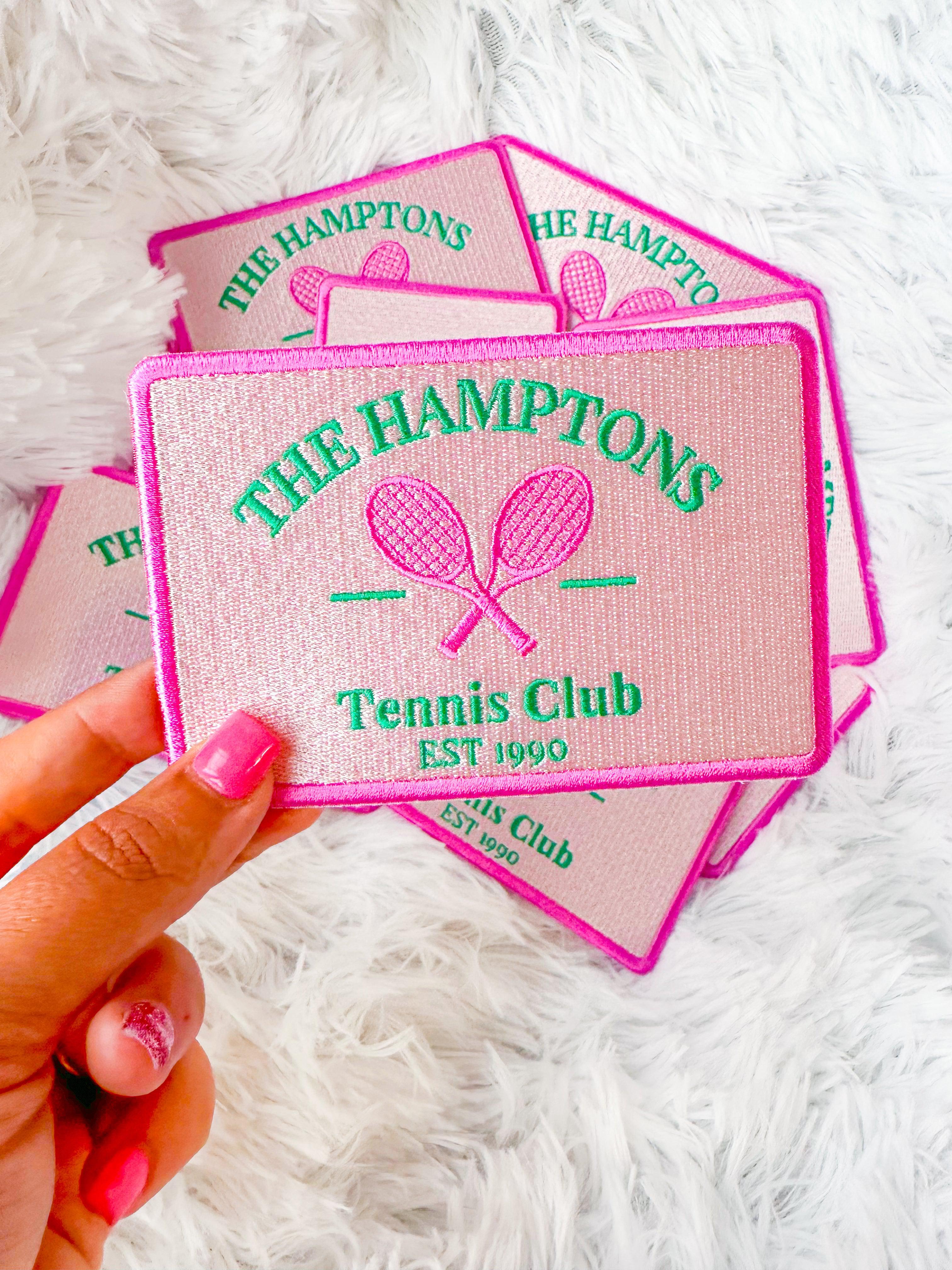 Tennis Club Custom Hat Patch – Trendsetter Online Boutique