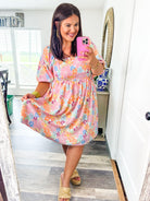 Flower Child Mini Dress-Unbranded-Trendsetter Online Boutique