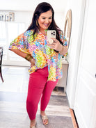 Pop the Top Blouse-Andree By Unit-Trendsetter Online Boutique