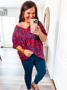 Transitions to Fall Blouse-Andree By Unit-Trendsetter Online Boutique