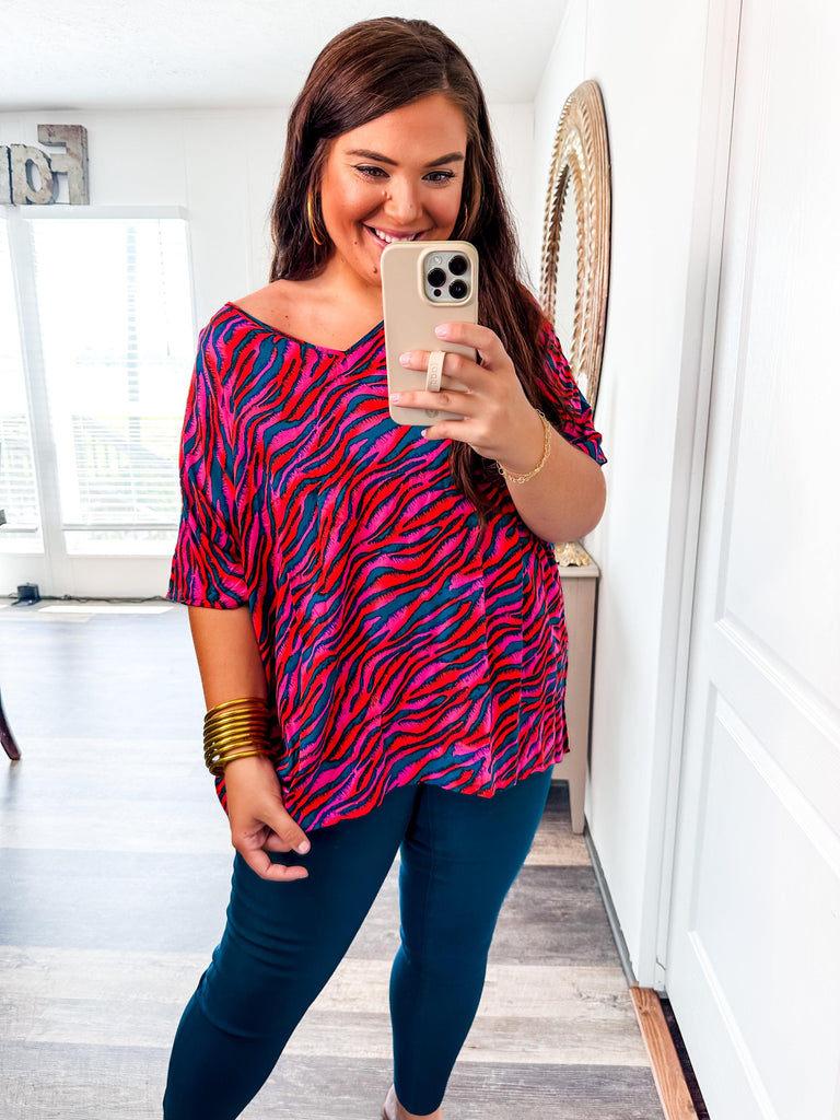 Transitions to Fall Blouse-Shirts & Tops-Trendsetter Online Boutique, Women's Online Fashion Boutique Located in Edison, Georgia
