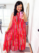Watercolor Weekend Dress-Dresses-Trendsetter Online Boutique