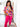 YMI Hyperstretch Cropped Pants In Hot Pink-YMI Wholesale-Trendsetter Online Boutique