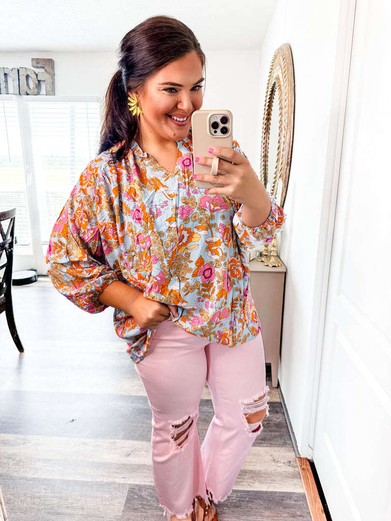 Come Away with Me Blouse-Shirts & Tops-Trendsetter Online Boutique, Women's Online Fashion Boutique Located in Edison, Georgia
