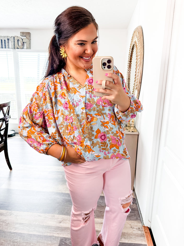 Come Away with Me Blouse-Shirts & Tops-Trendsetter Online Boutique, Women's Online Fashion Boutique Located in Edison, Georgia