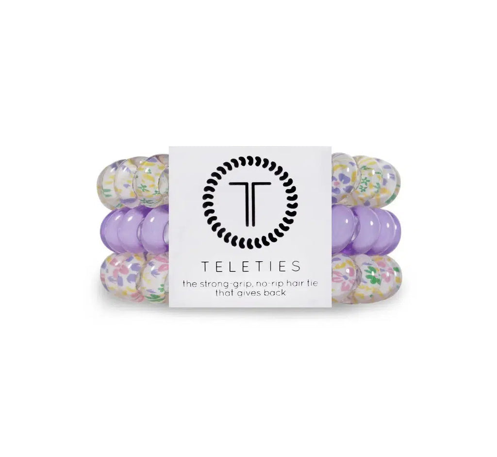 In Bloom Large Teleties Set-Hair Ties-Trendsetter Online Boutique, Women's Online Fashion Boutique Located in Edison, Georgia