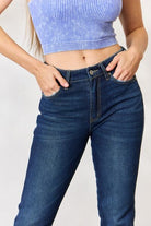 Kancan Full Size Slim Bootcut Jeans-Trendsi-Trendsetter Online Boutique