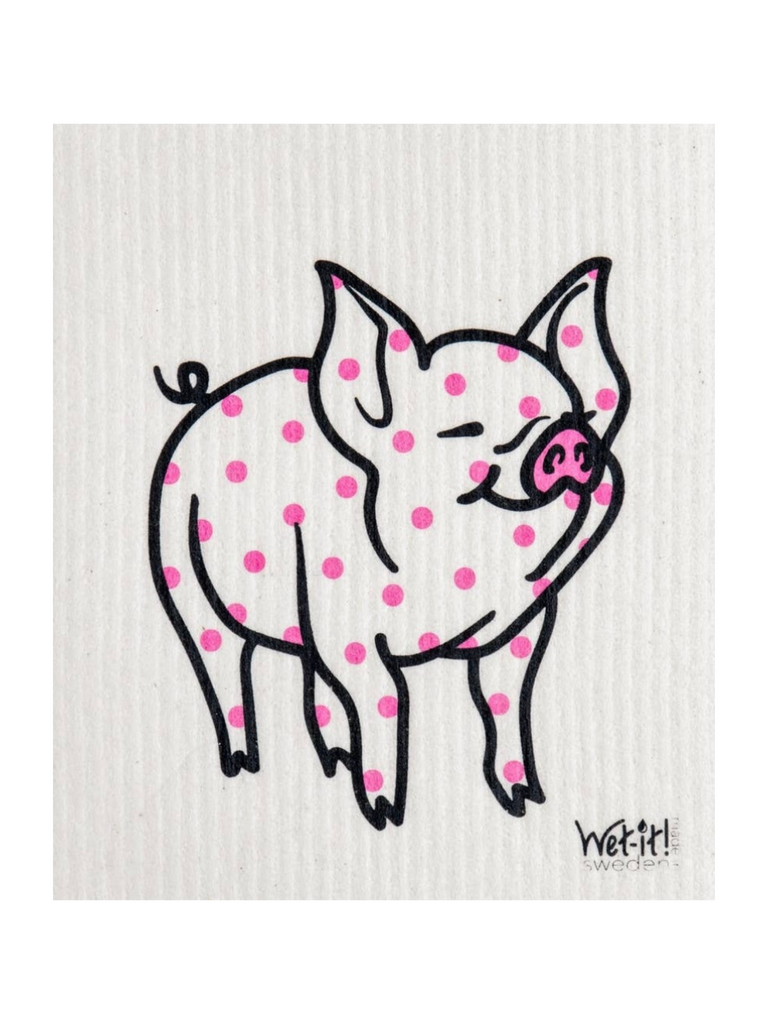 Classic Pig Wet-it! Swedish Cloth-Gifts-Trendsetter Online Boutique, Women's Online Fashion Boutique Located in Edison, Georgia