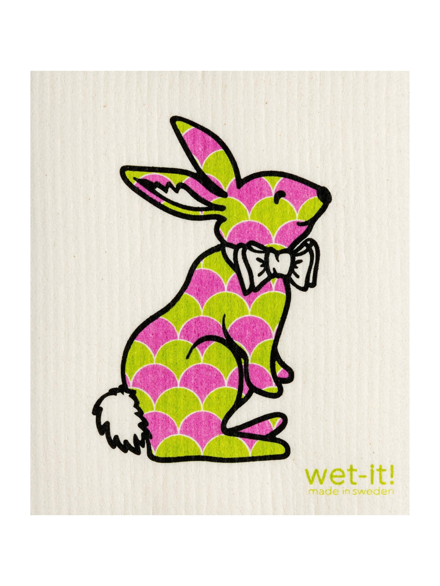 Happy Bunny Wet-it! Swedish Cloth-Wet-It-Trendsetter Online Boutique