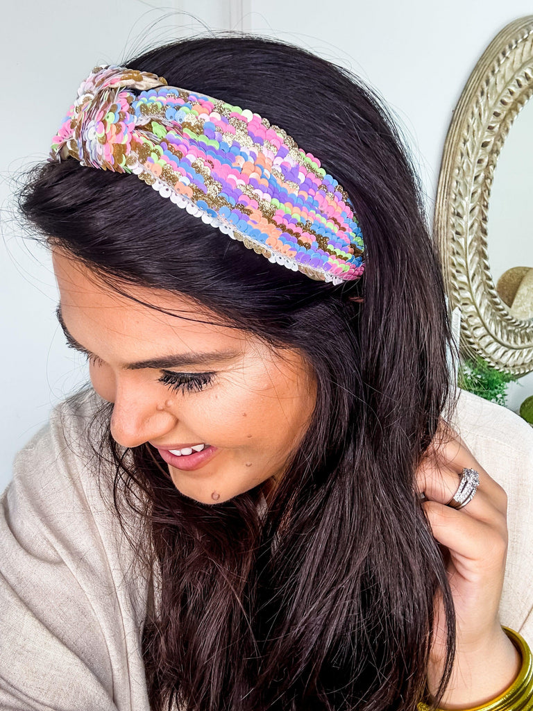 Sequin Headband-Headband-Trendsetter Online Boutique, Women's Online Fashion Boutique Located in Edison, Georgia